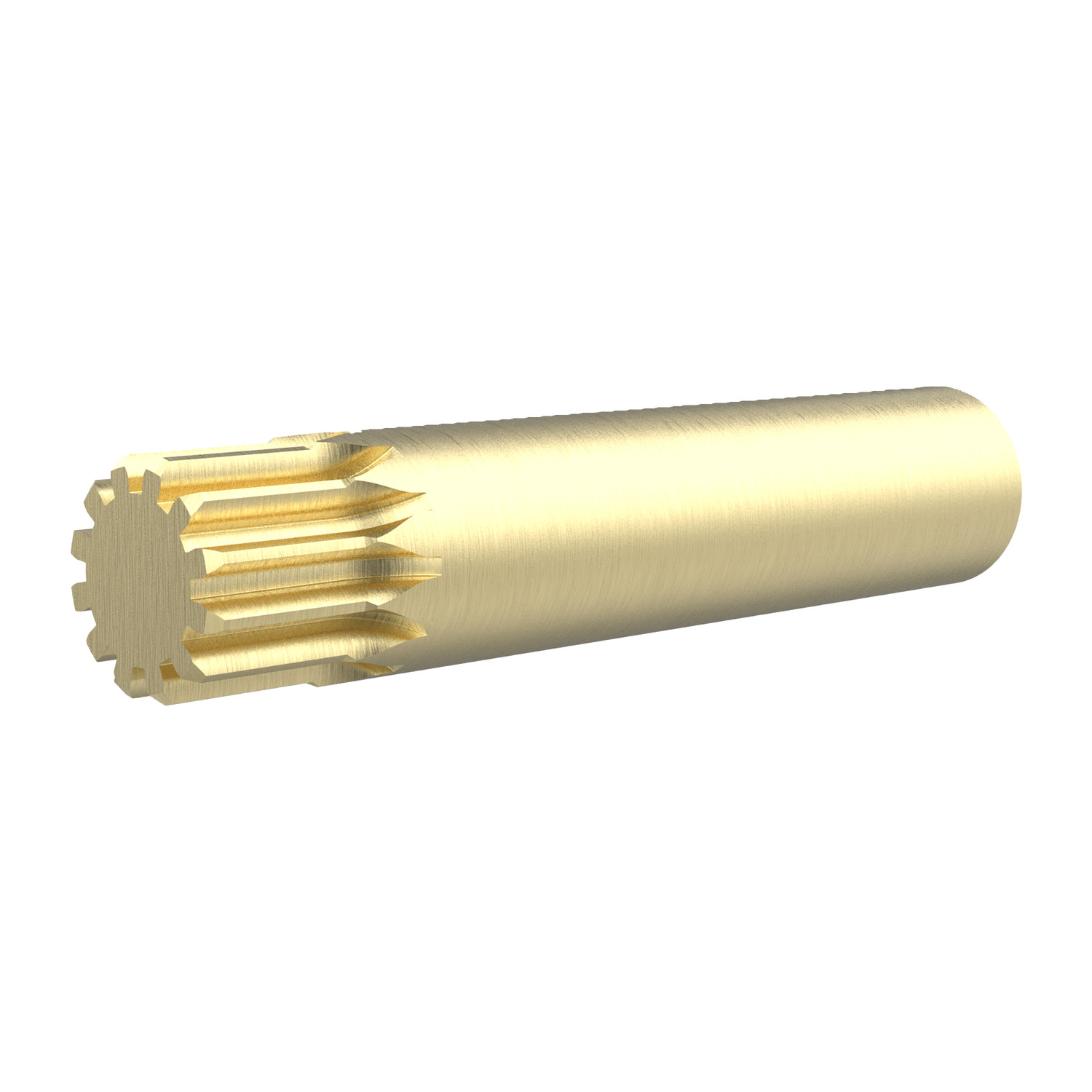 R5130.075-012 Spur Gear - Mod. 0.75 - 12 teeth - brass 