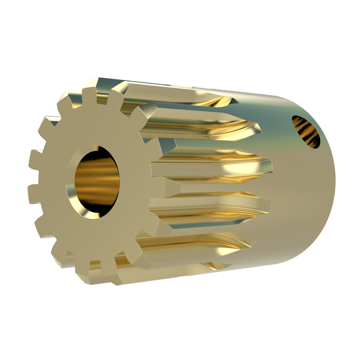 Product R5158, Spur Gears - Module 0.8 brass - 14-15 teeth / 