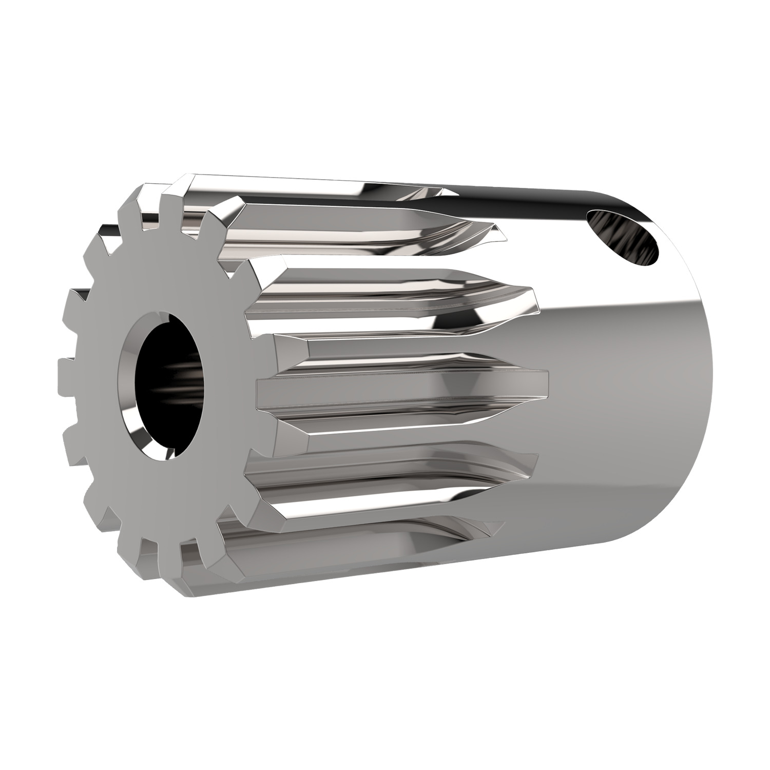 Spur Gears Module 1 Module 1 Spur Gears available in all shapes and sizes - including ones with keyways. In carbon steel, stainless steel and machined plastic (white and food industry standard blue).