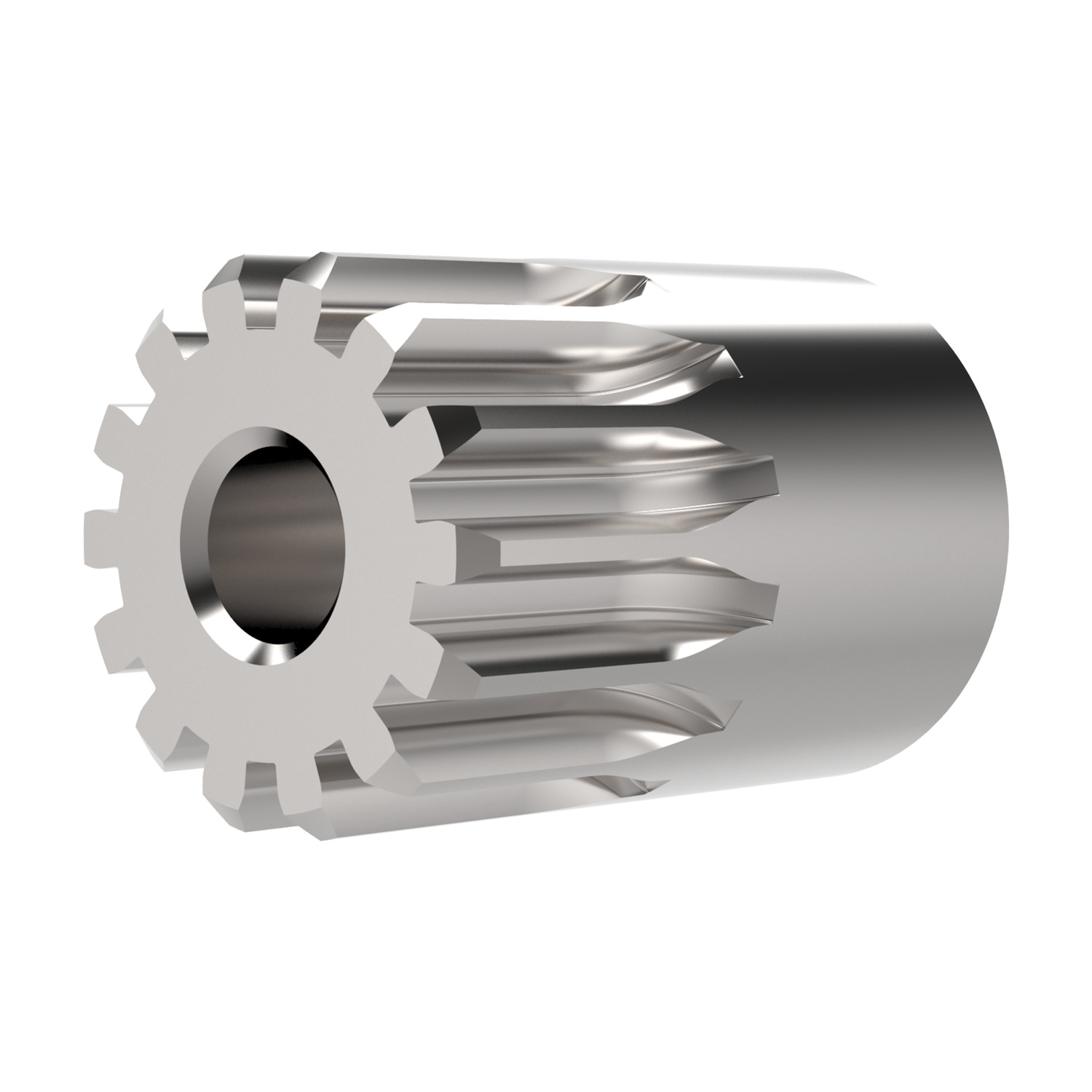 Product R5188, Spur Gears - Module 1.5 stainless steel - 14 teeth / 