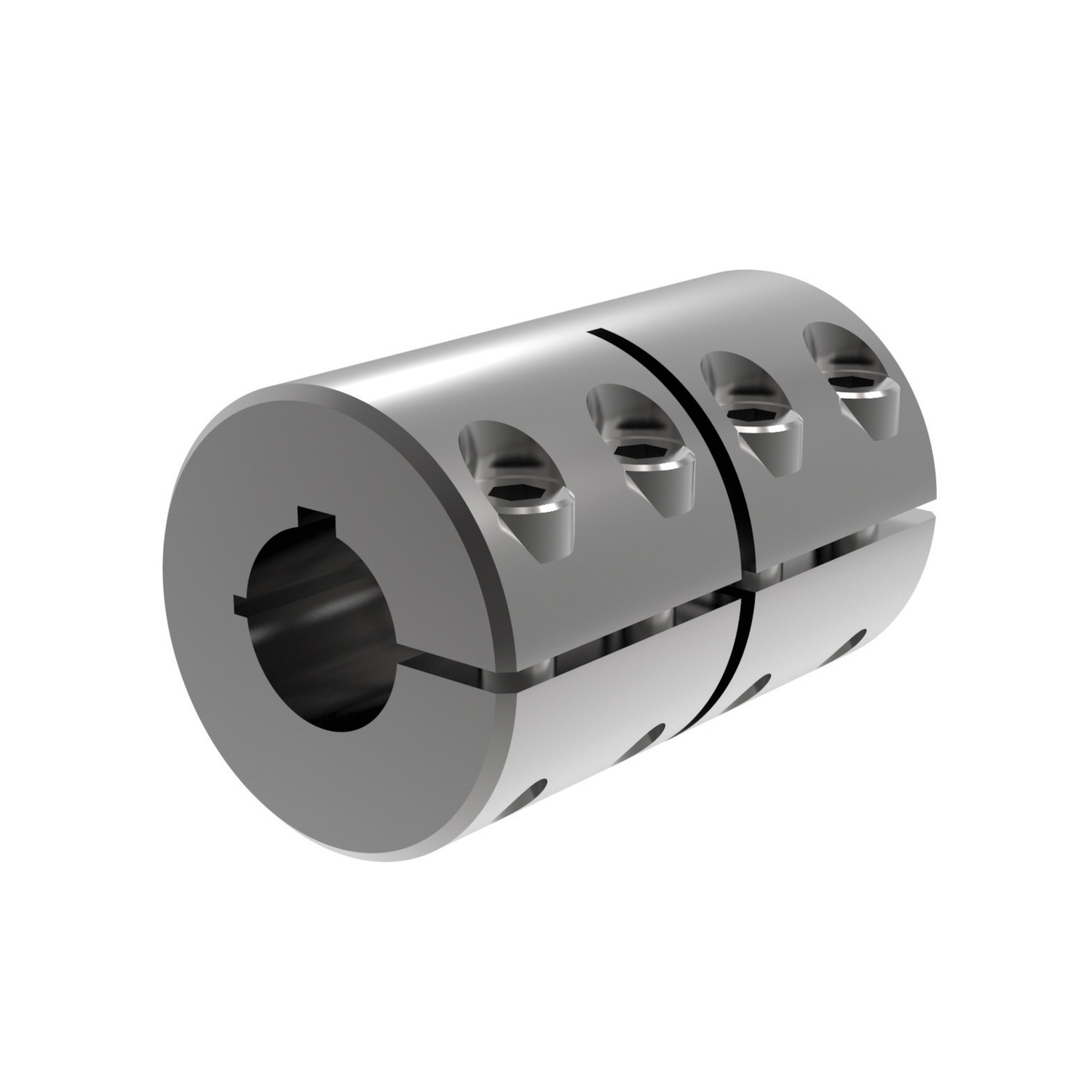 Product R3200, Rigid Shaft Couplings - One Piece steel & stainless, long / 