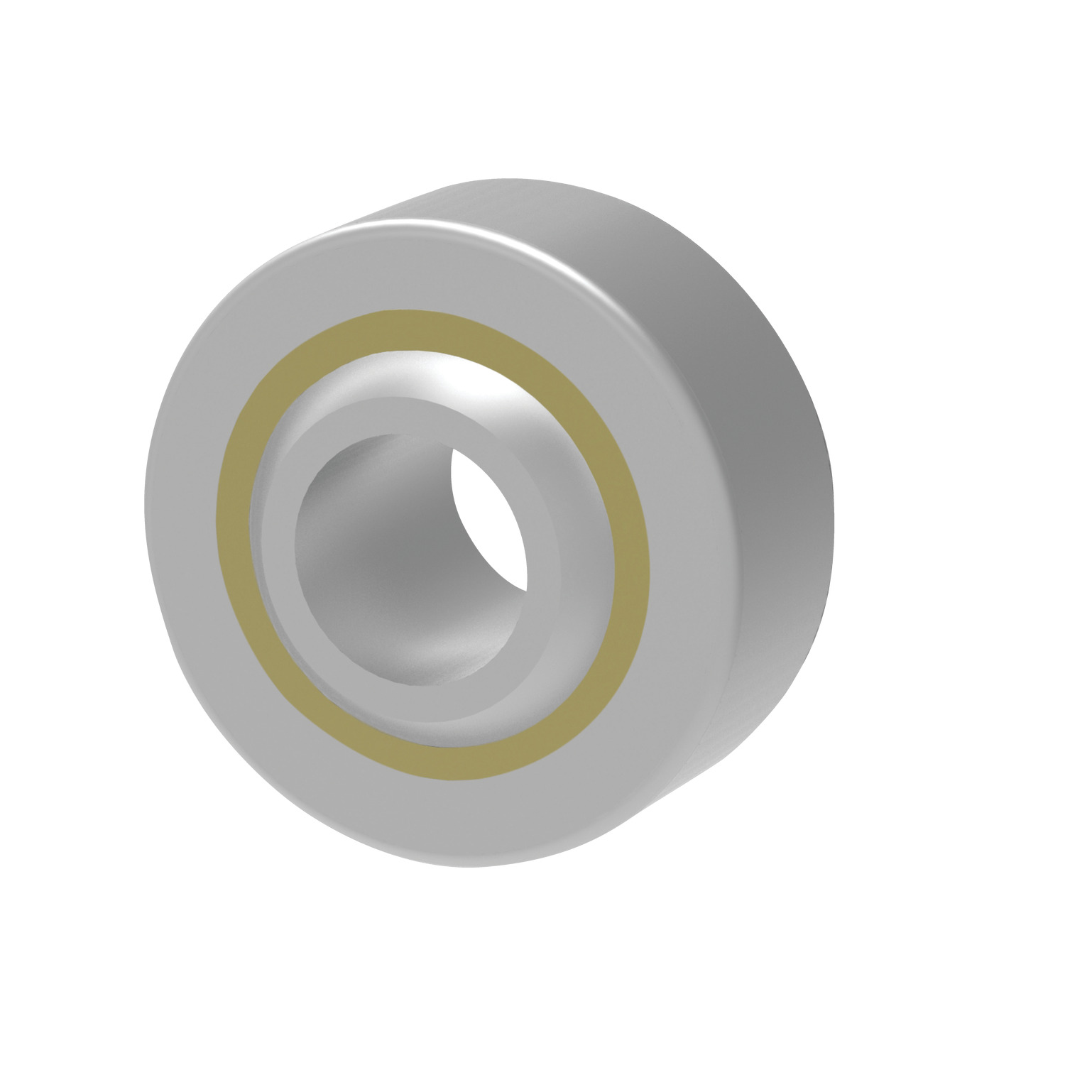 Spherical Plain Bearings Used when an articulating joint is held within a housing and the threaded portion of a standard rod end is not required.