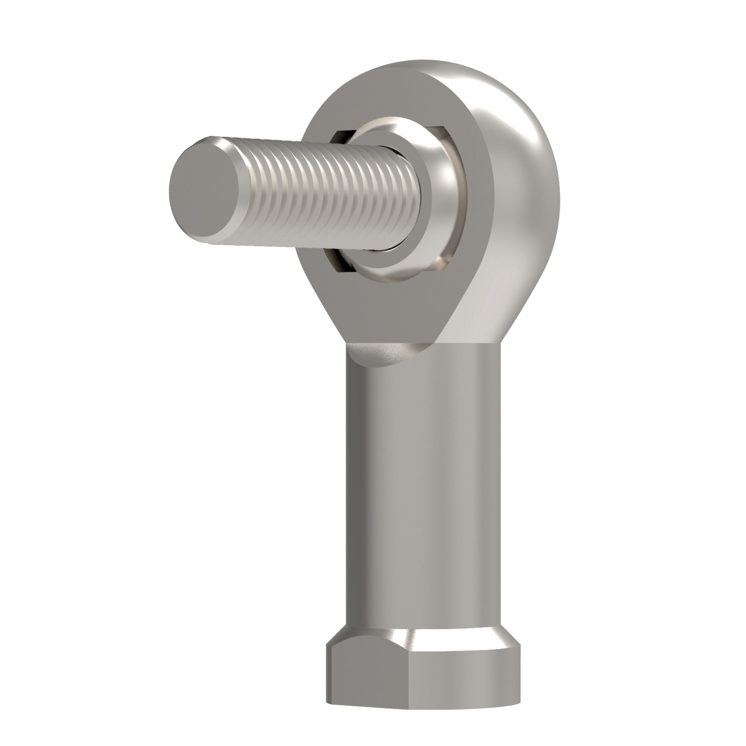 Stainless Rod End with Stud Maintenance free. Sizes according to DIN ISO 12740-4, series K