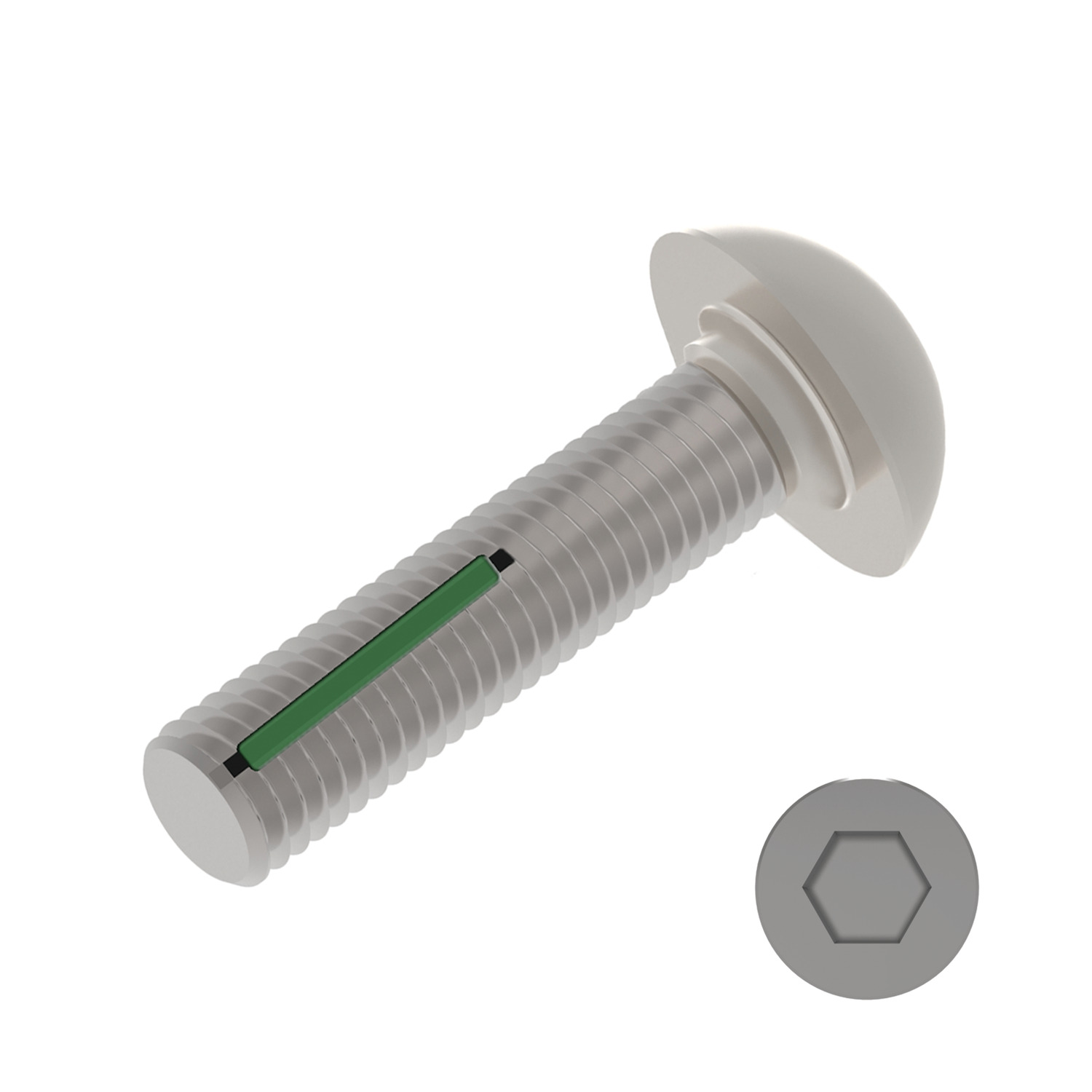 P0111 - Self-Locking Button Head Screws