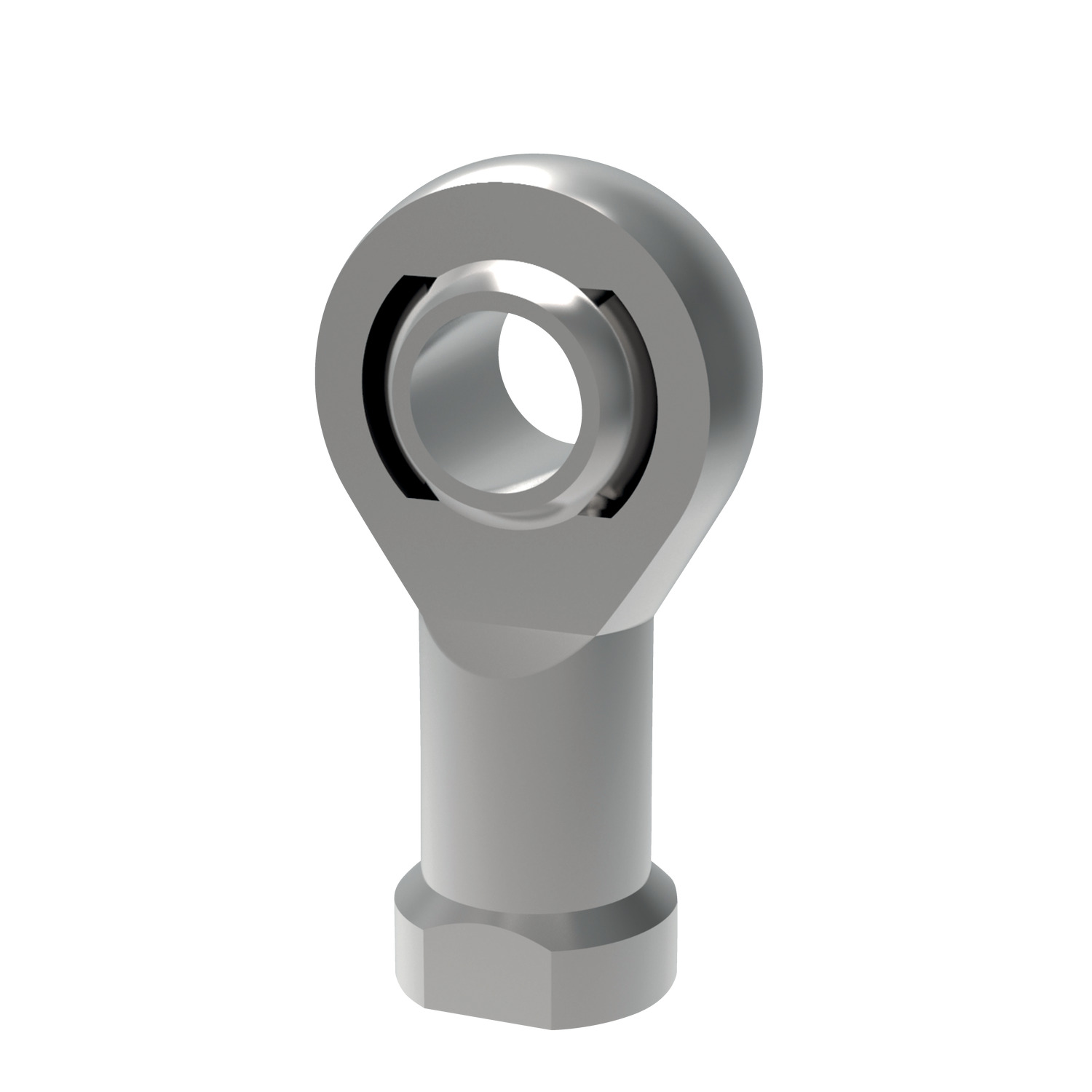 Stainless Heavy-Duty Rod Ends - Female Stainless steel heavy duty male rod end with plain spherical bearing.
 