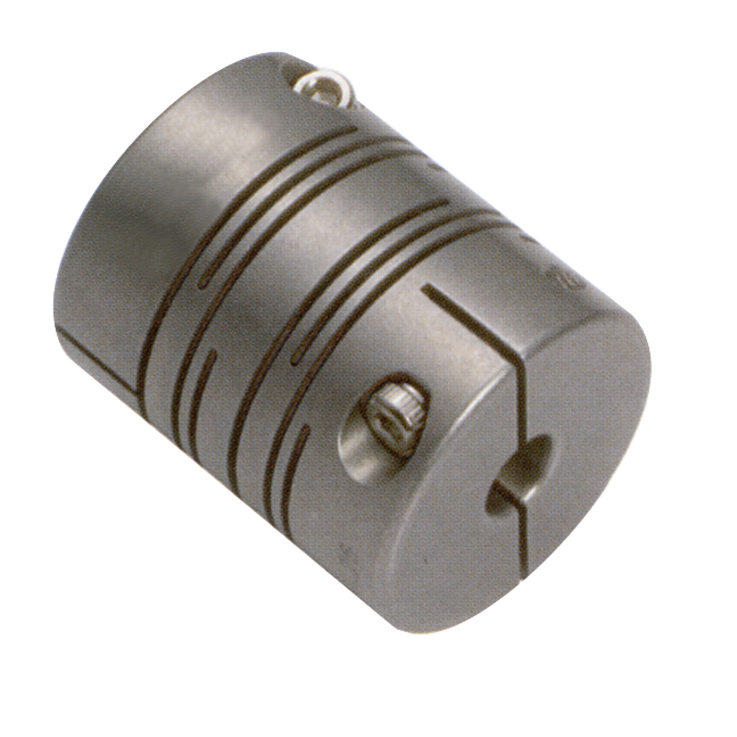 R3004.D-6-10 Spiral Beam Coupling - Stainless Steel 6 and 10mm bores - clamp type