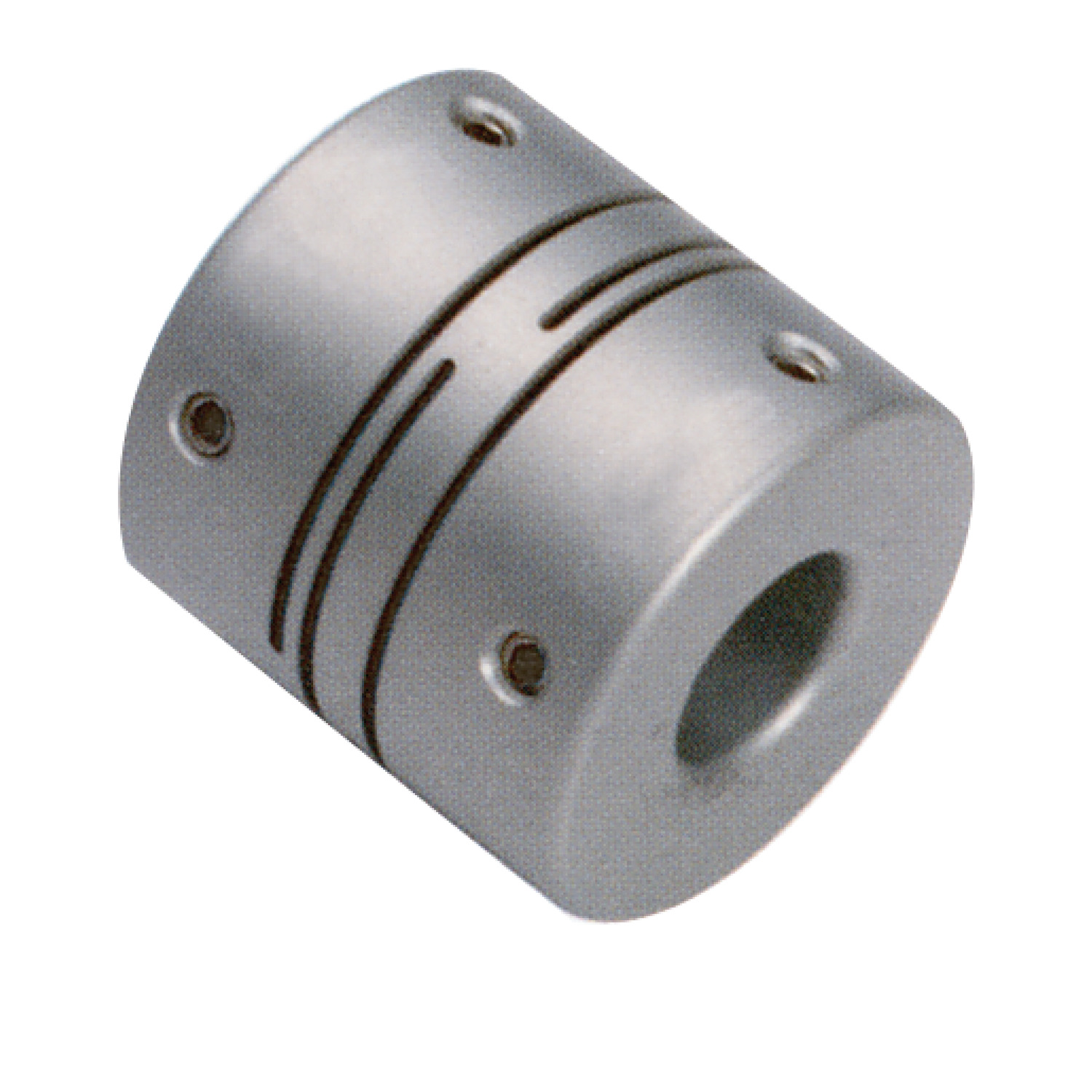 Product R3009.1, Spiral Beam Coupling - Aluminium set screw - short type / 