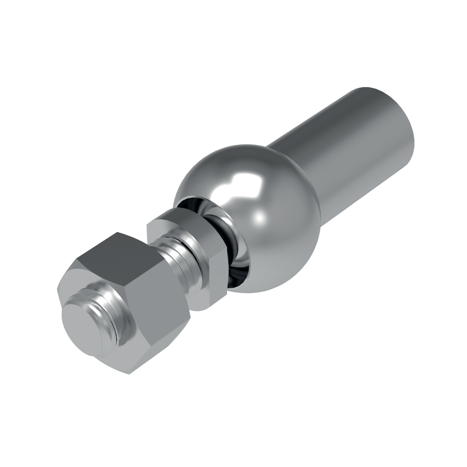 Stainless Axial Ball and Socket Joints In-line axial Stainless steel ball and socket joint. Also available in left hand thread (R3507).