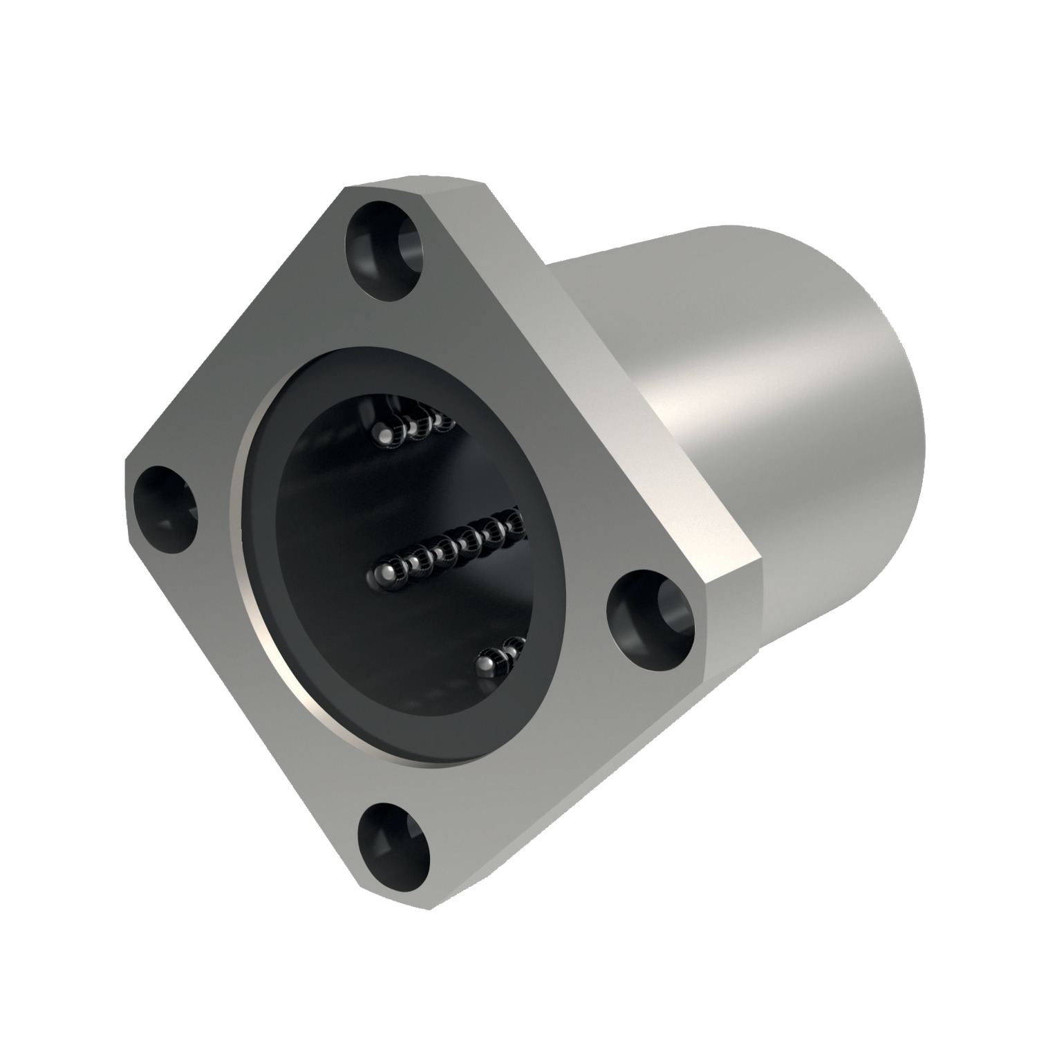 Product L1721, Stainless Ball Bushings square flange / 