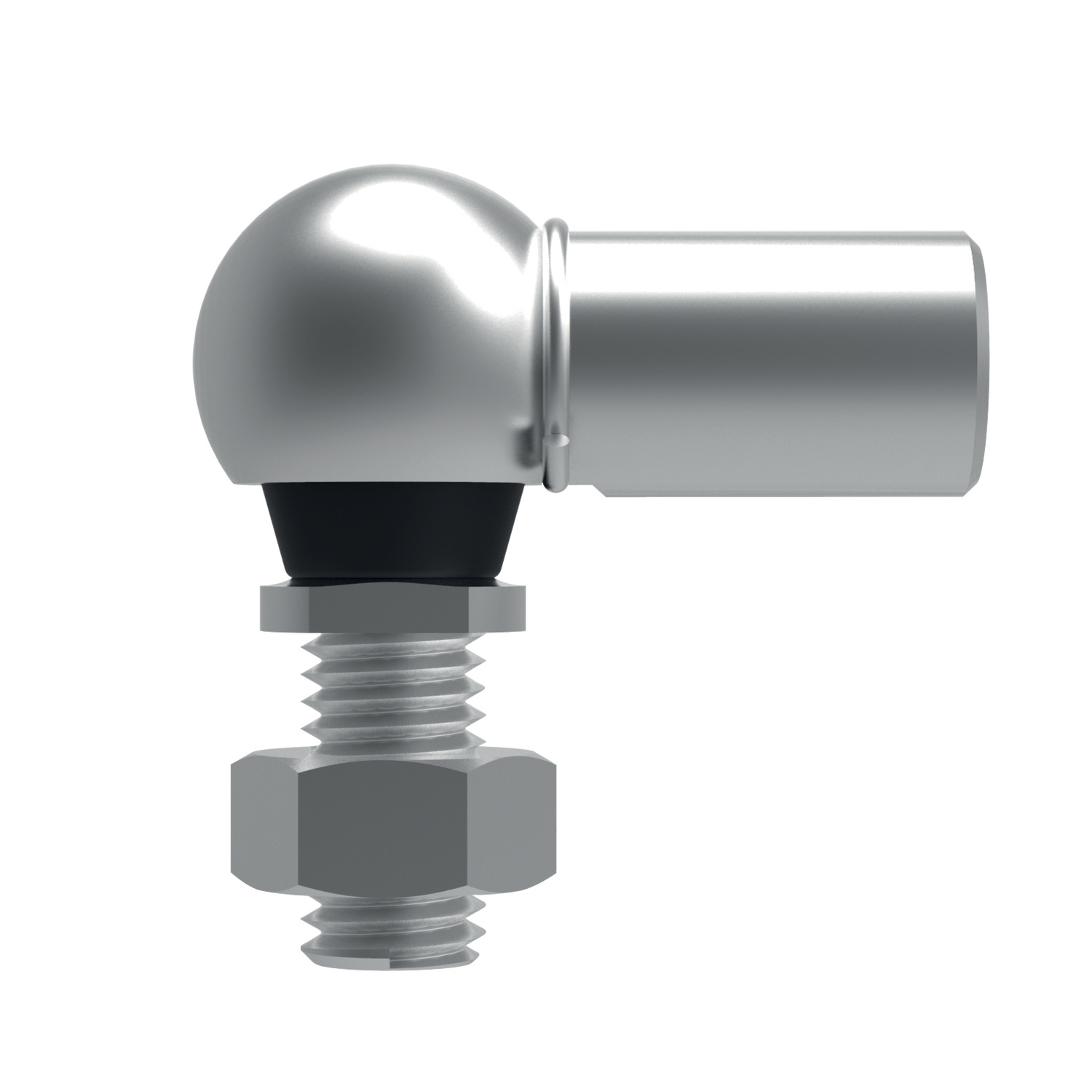 Ball and Socket Joints ZP steel ball and socket joint with rubber protection gaitor.