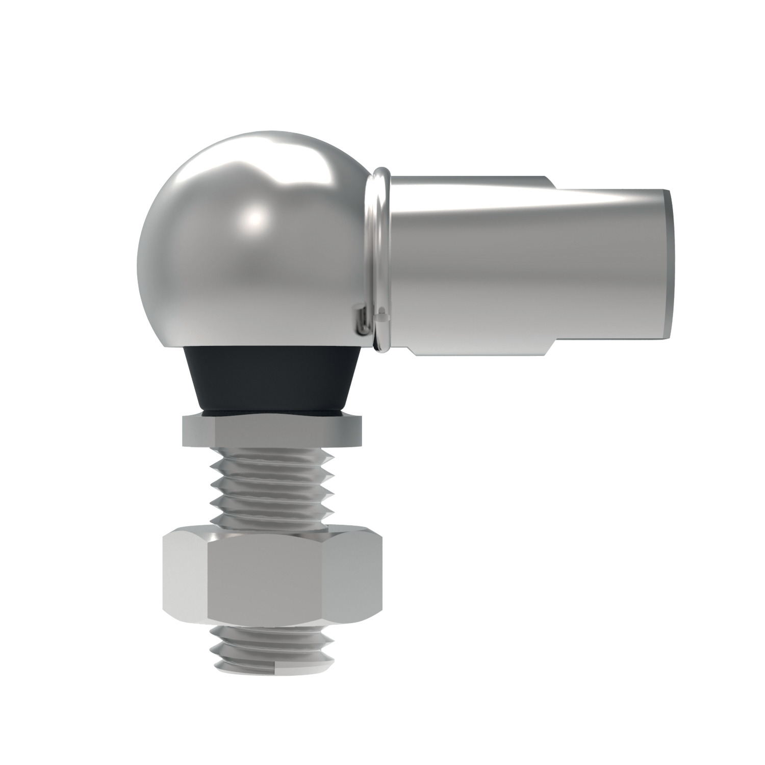 Product R3491, Ball and Socket Joint left hand thread-  with flats on housing / 
