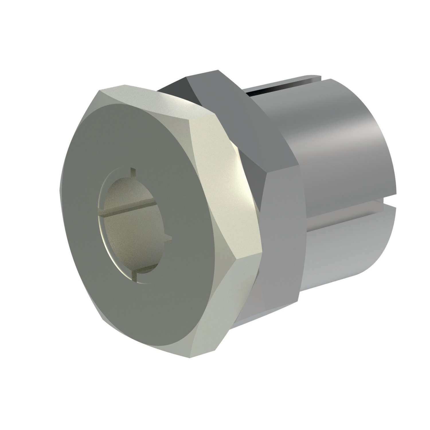 Product R3222, Steel Taper Bushes with lock nut / 