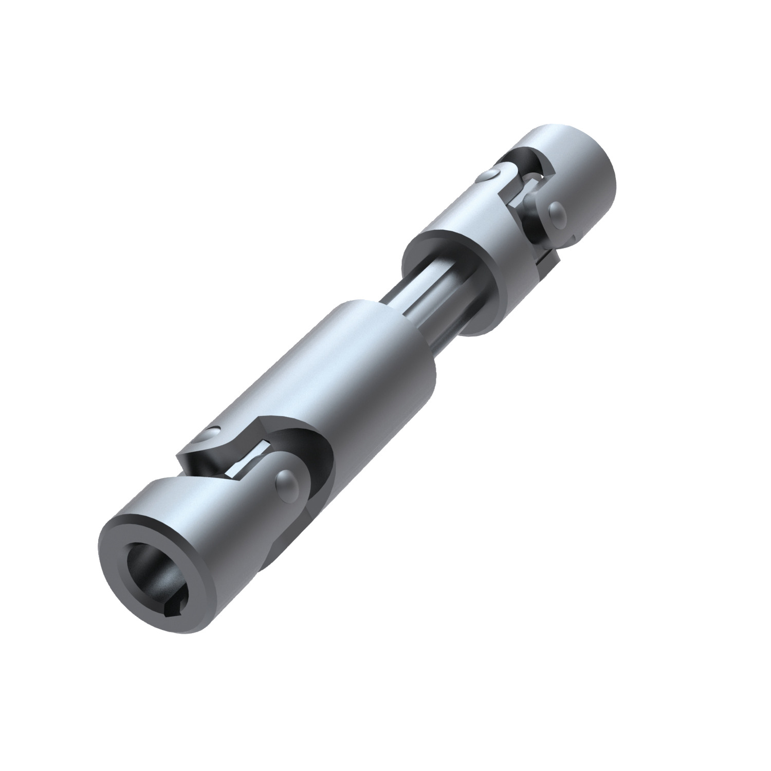 Telescopic Universal Joints Telescopic universal joints are used when two shafts that need connecting are positioned when, for example, A standard universal joint is too small to reach.