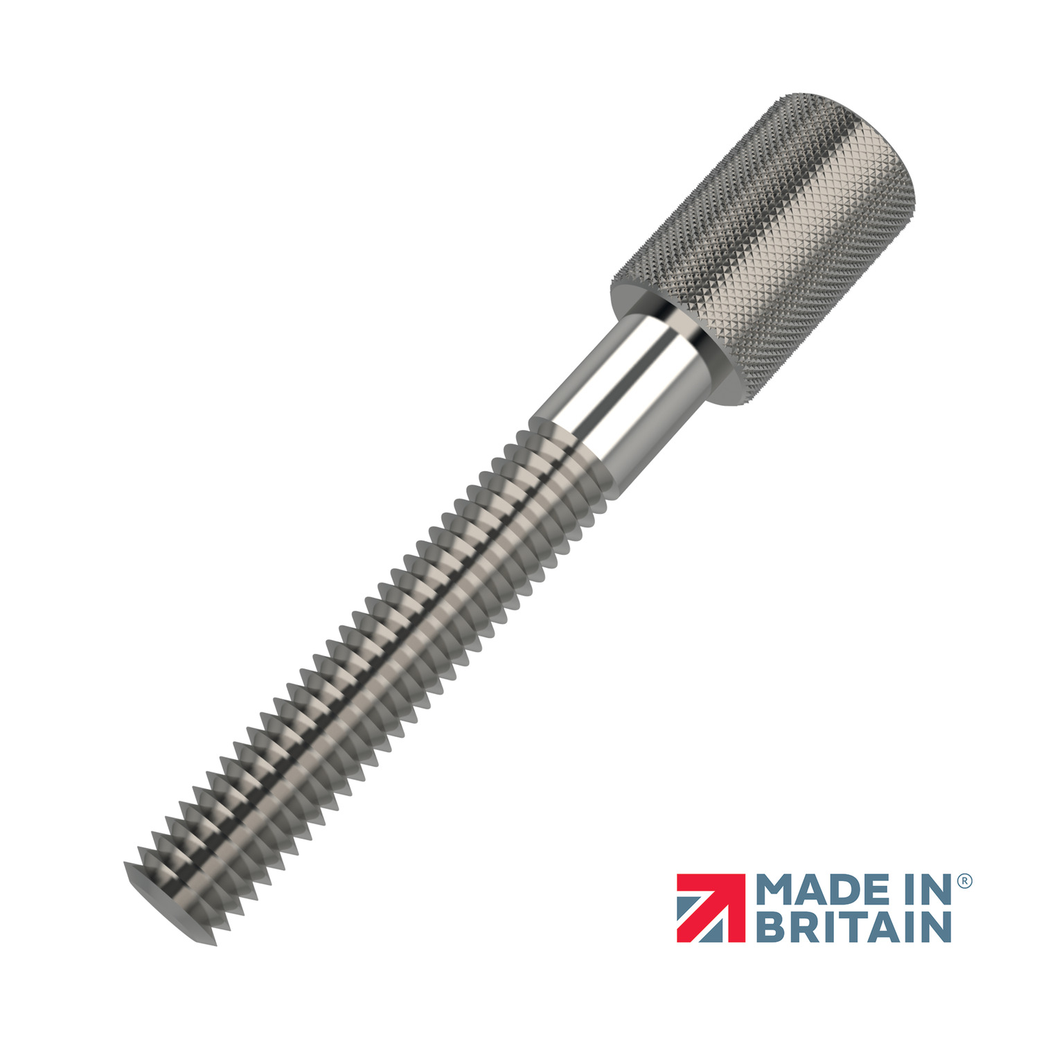 P0435.03-06-12-A4 Thin head thumb screw - M 3x12 Stainless steel 316