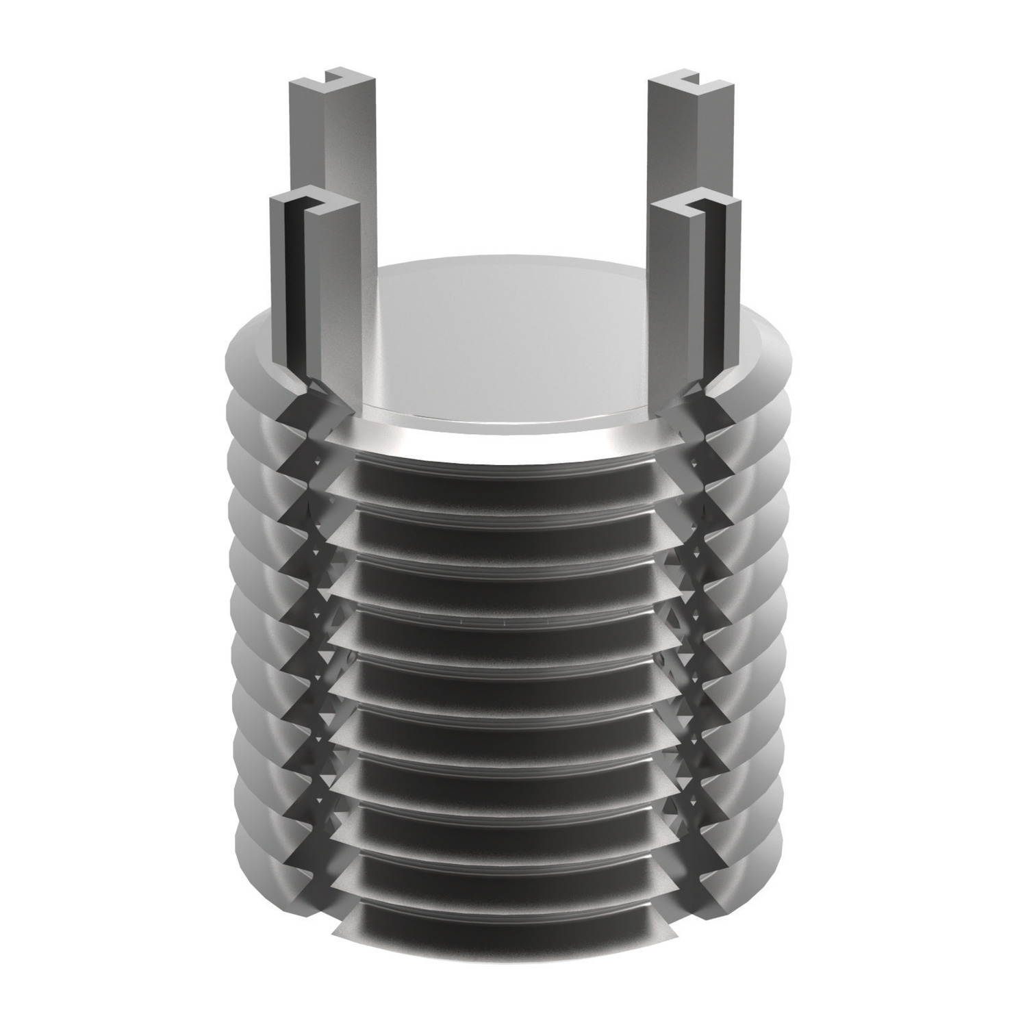 P0087.160-150-A2 Solid Threaded Insert - SS. 
