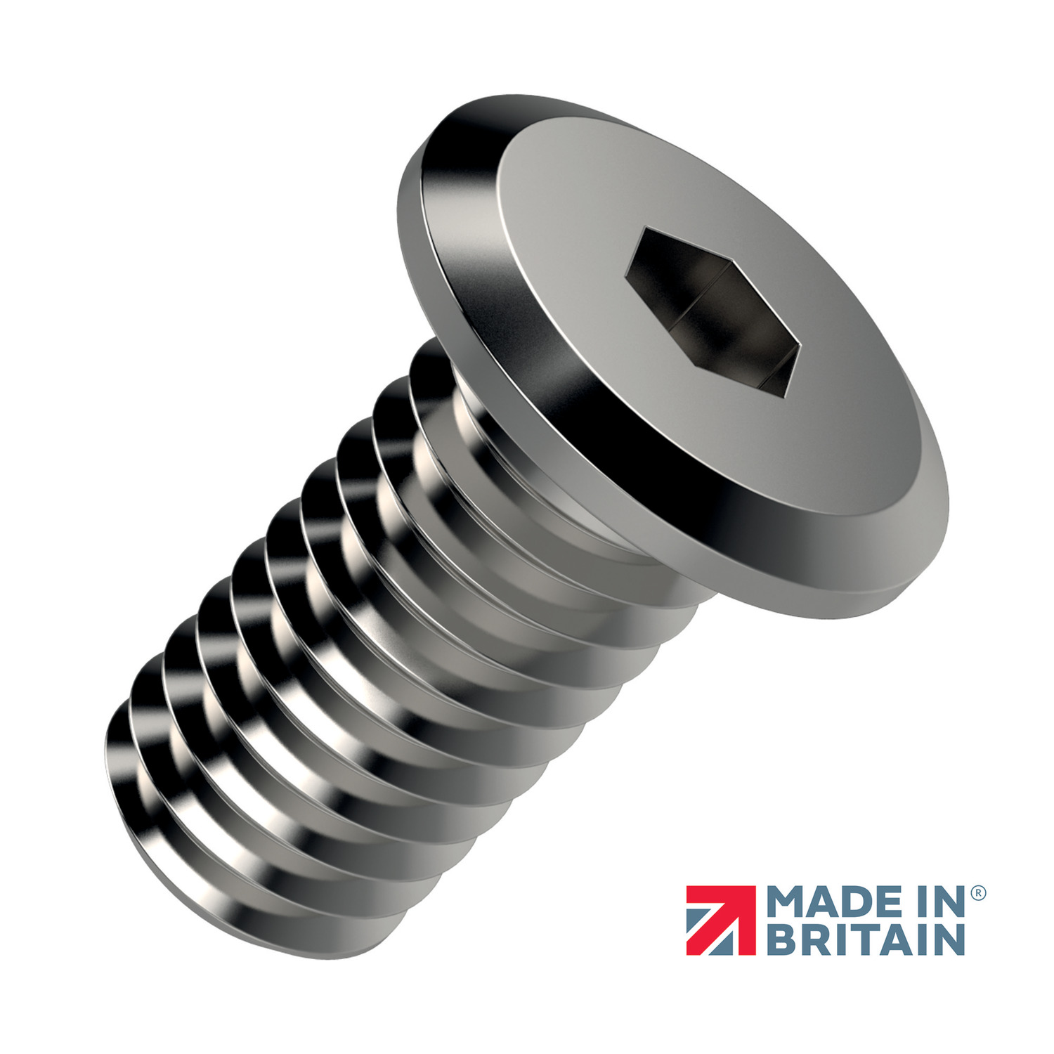 Product P0208.A2, Ultra Low Head Cap Screws hex. drive - 303 series stainless / 
