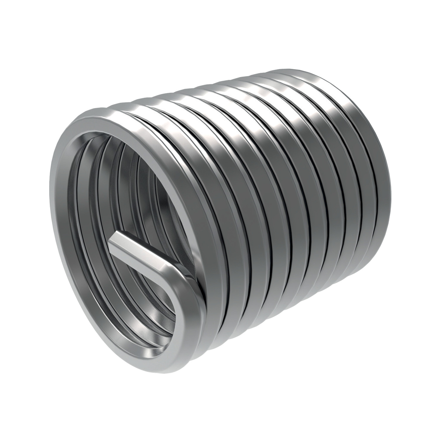 Wire Thread Inserts - Screw Lock A2 stainless steel 'screw lock' thread inserts. Prevailing torque design makes them useful in applications where there is cyclic vibration or impact.