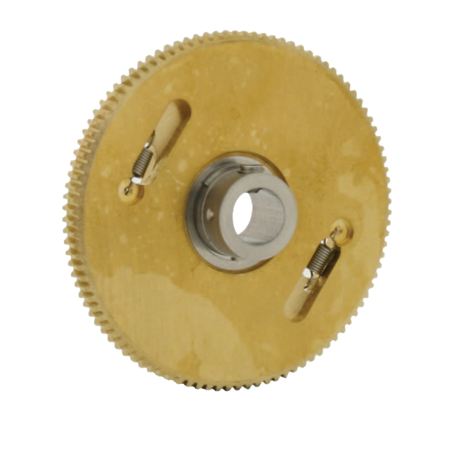 Product R2147, 0,5 Module Anti-backlash Worm Gears brass / 
