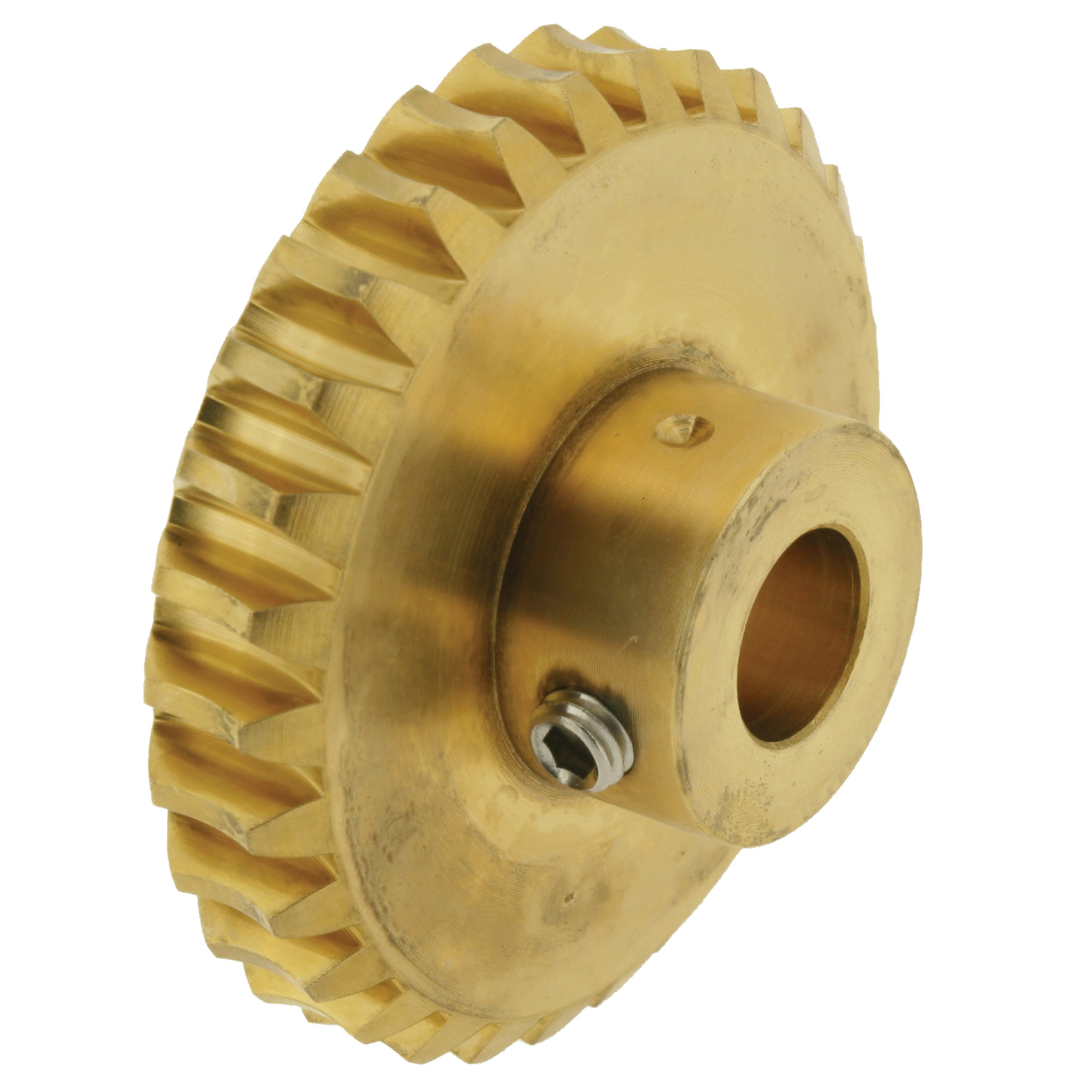 Product R2138, 0,8 Module Precision Worm Gears brass / 