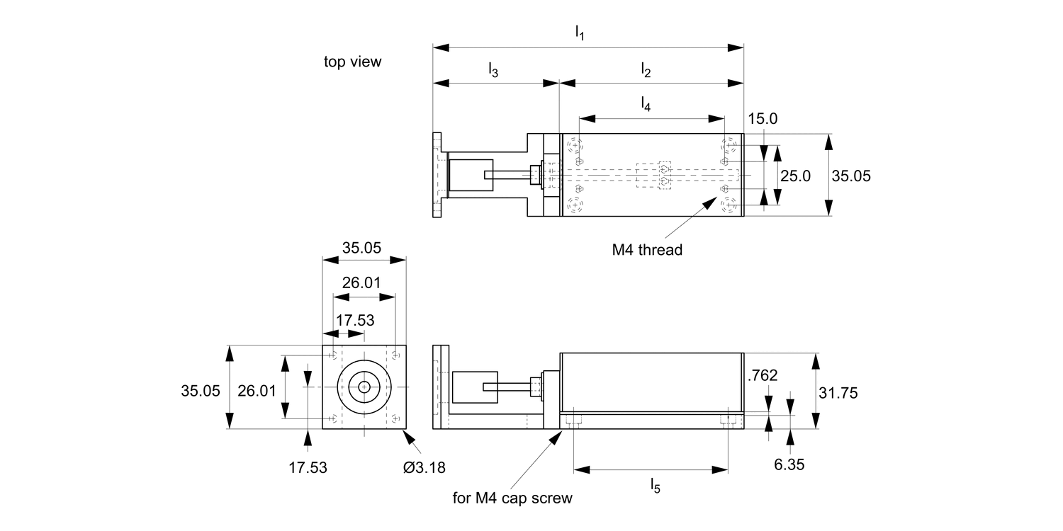 L3141 Lead Screw Driven Stages