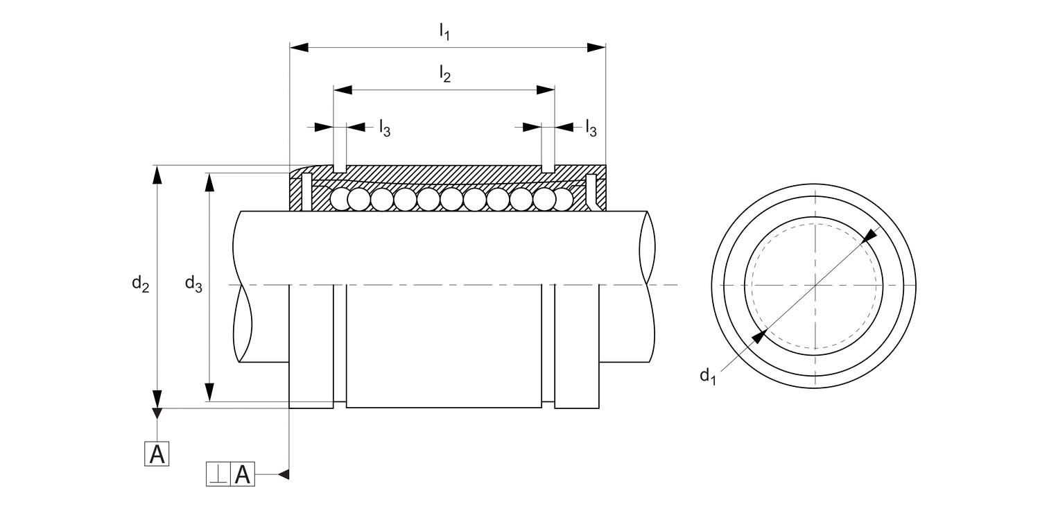 L1706 Closed Linear Ball Bushings