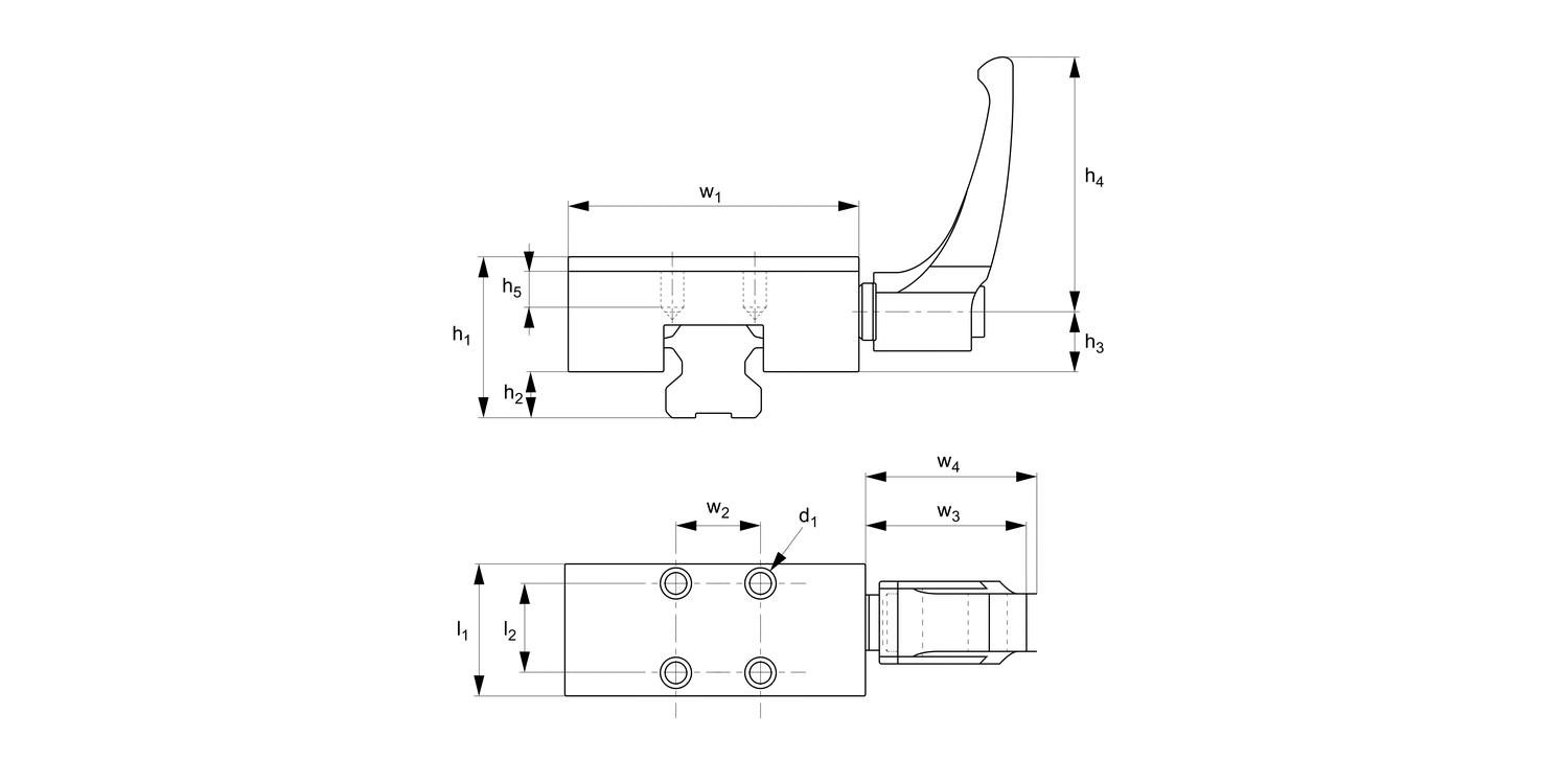 L1018.CL Rail Clamp