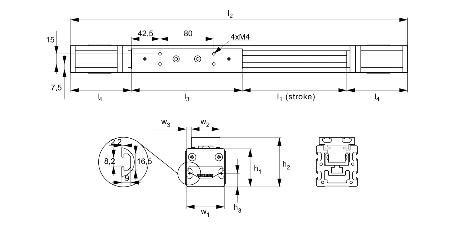 L3001.A40 Light Duty Belt Driven Unit