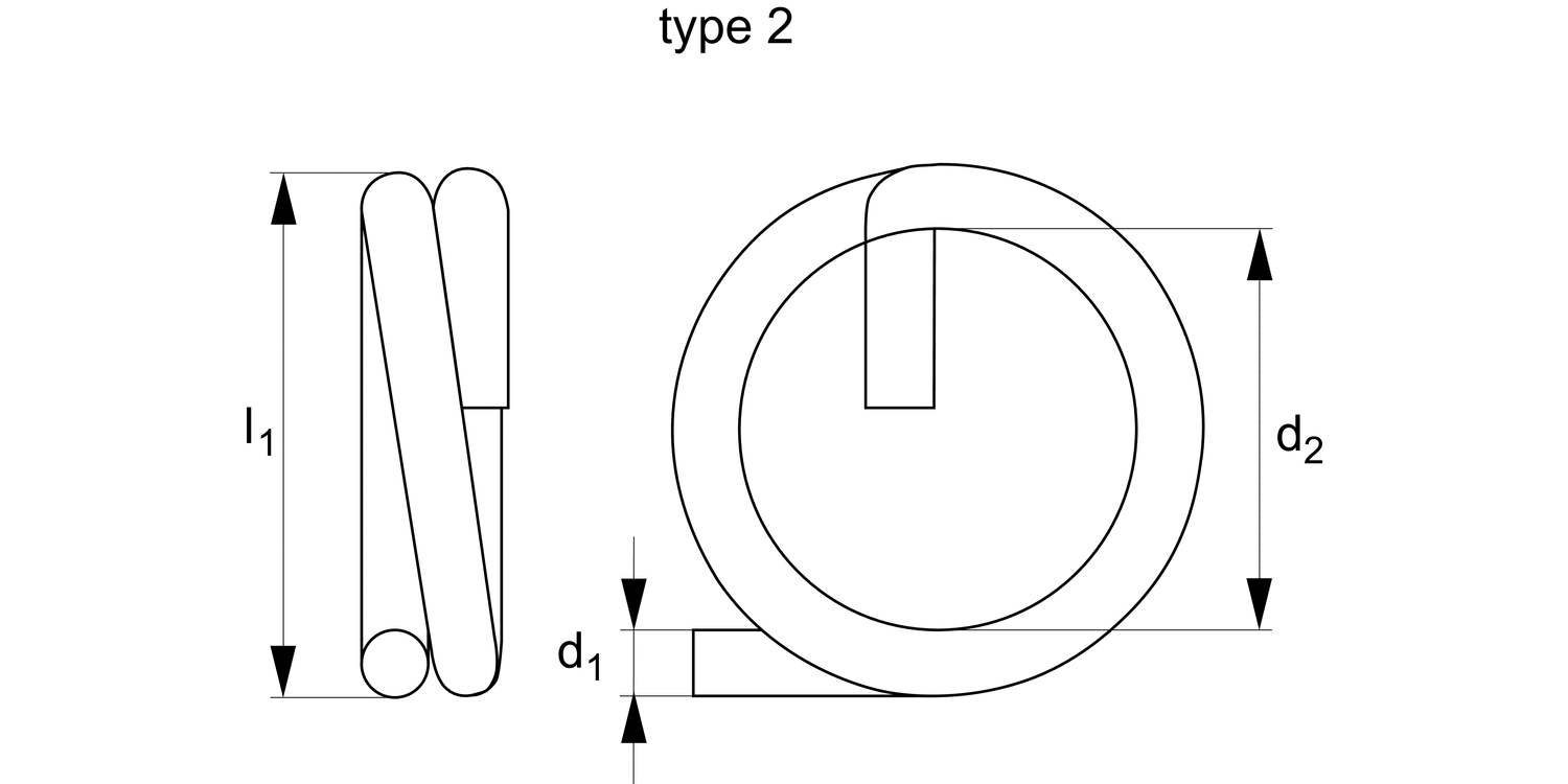 P1244 Locking Rings