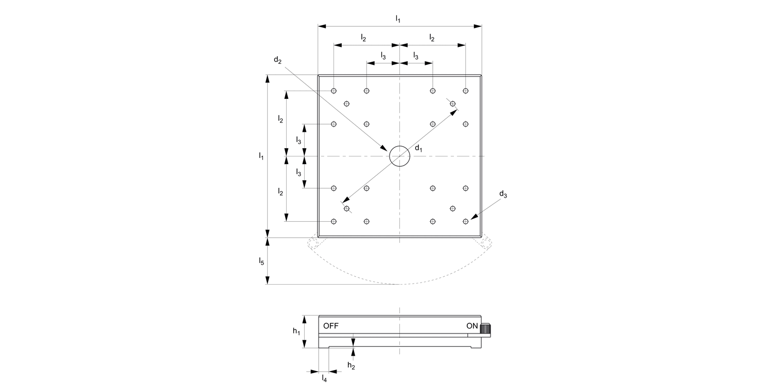 L3314 Magnetic Bases