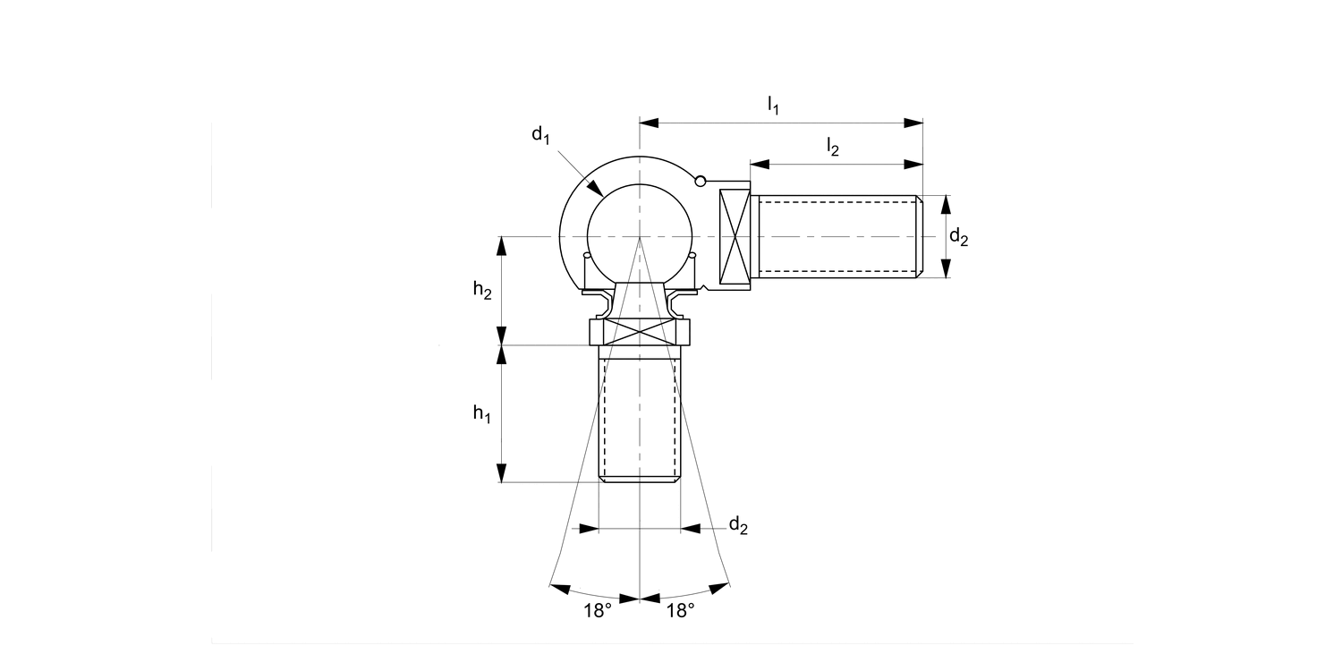 R3538 Male Ball and Socket Joints
