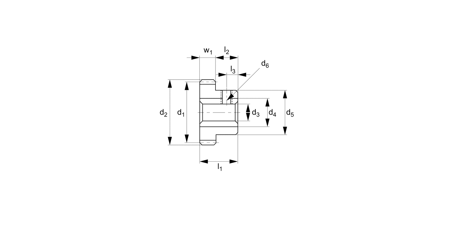 R5170 Spur Gears - Module 1 - Plastic