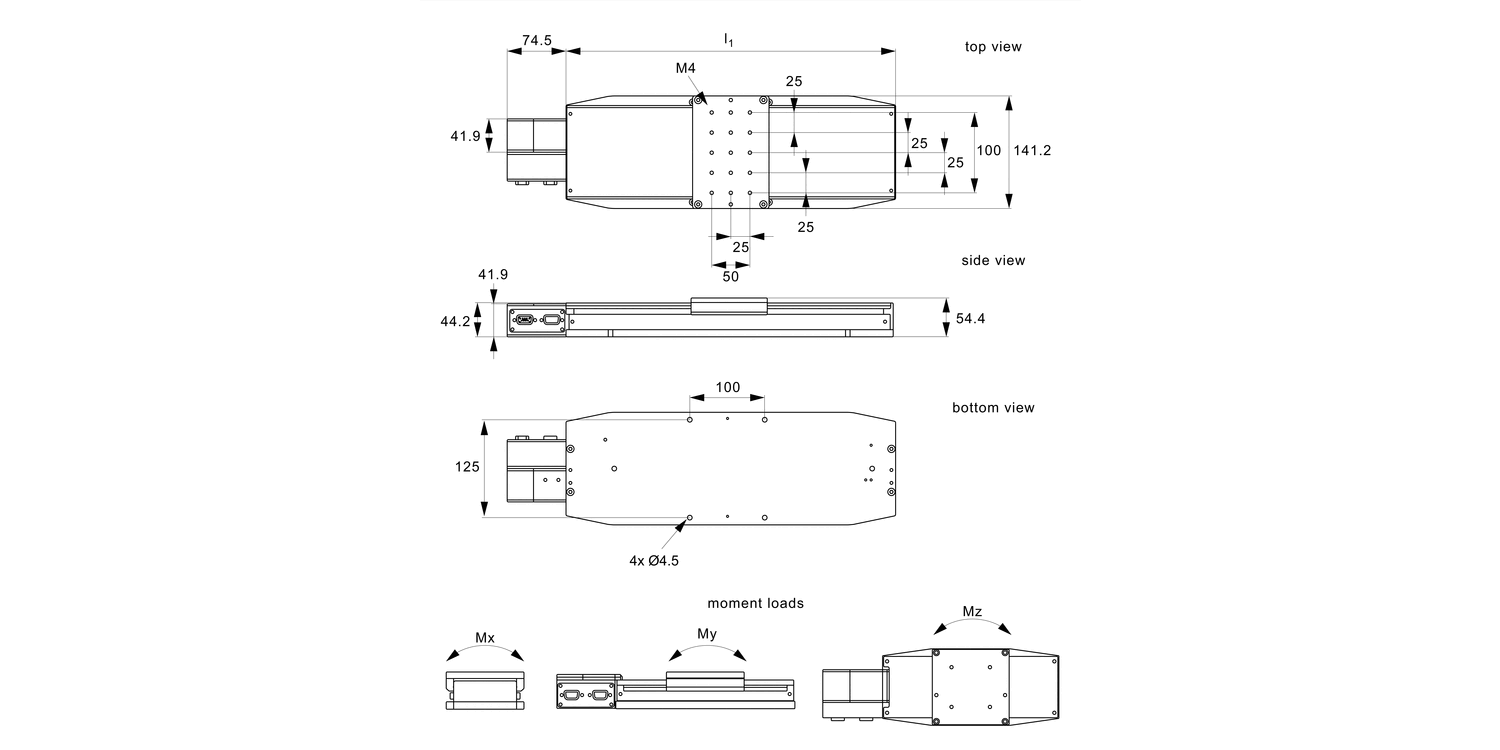 L3505 Motorised Linear Stages