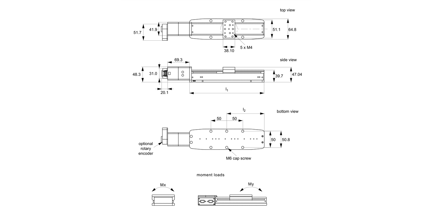 L3508 Motorised Linear Stages