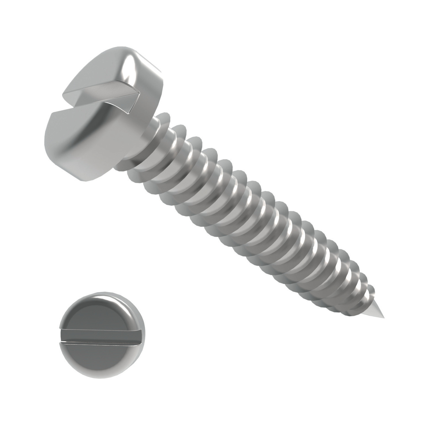 P0624.ZP Pan Head Slot AB Tappers