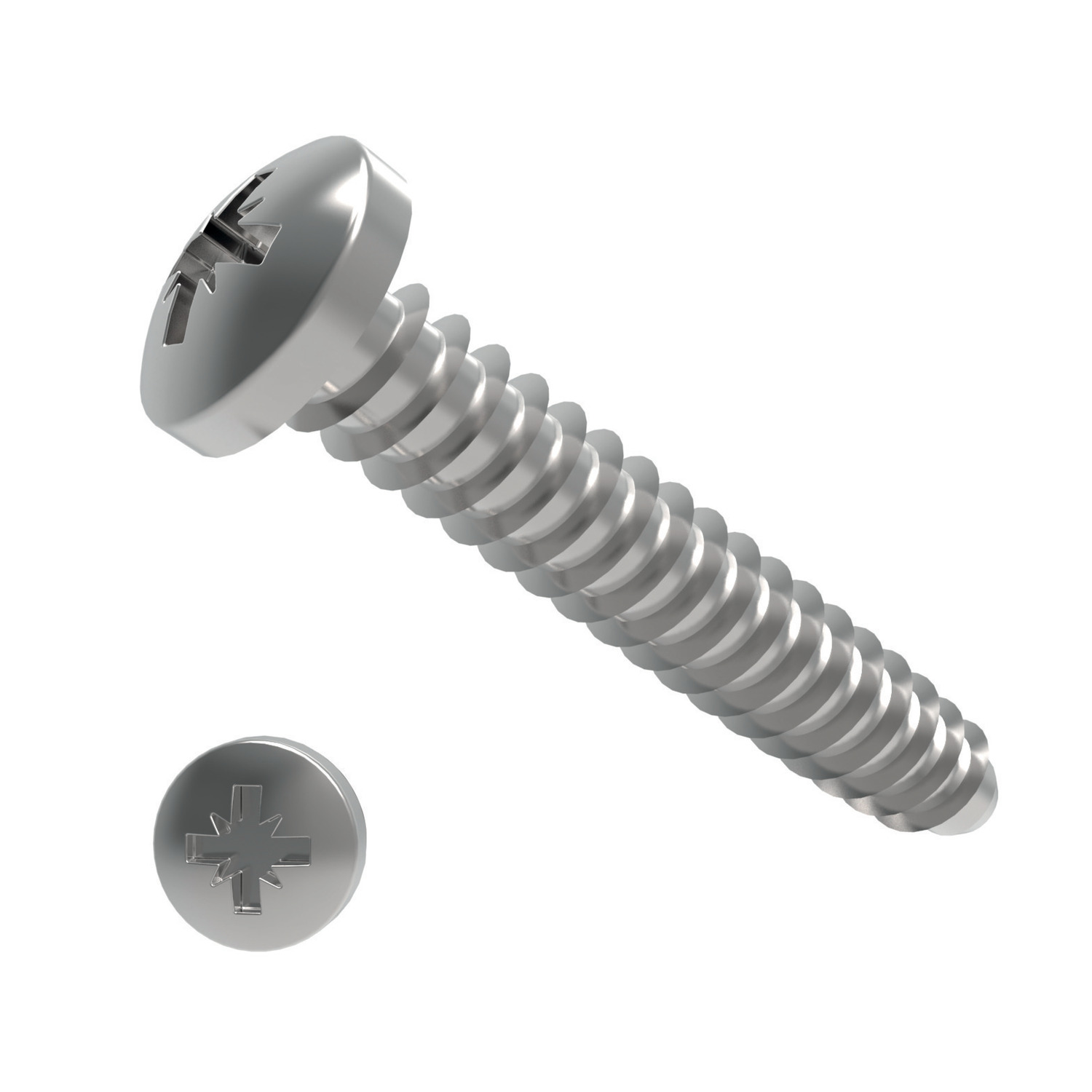 P0637.ZP - Pan Head Pozi Tappers