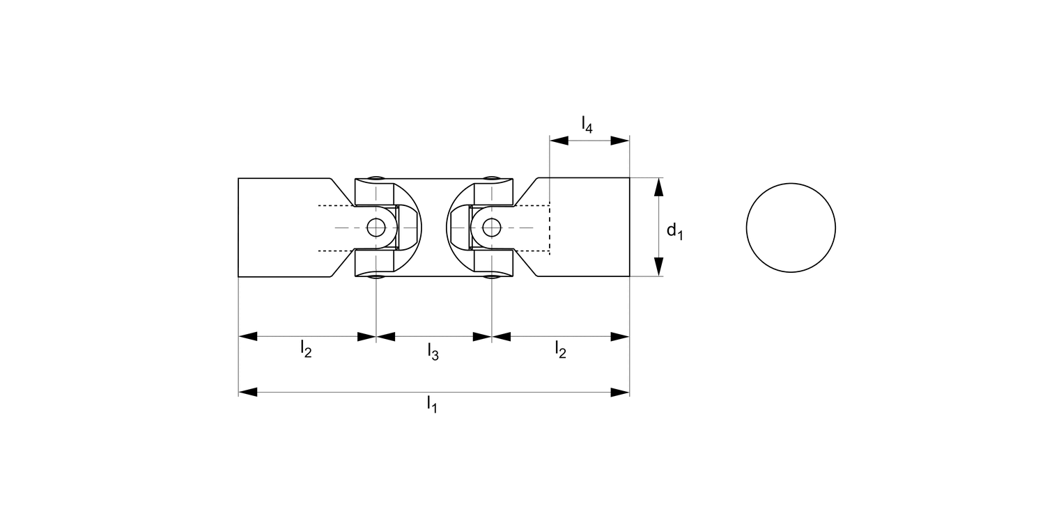 R3683 Double Universal Joint