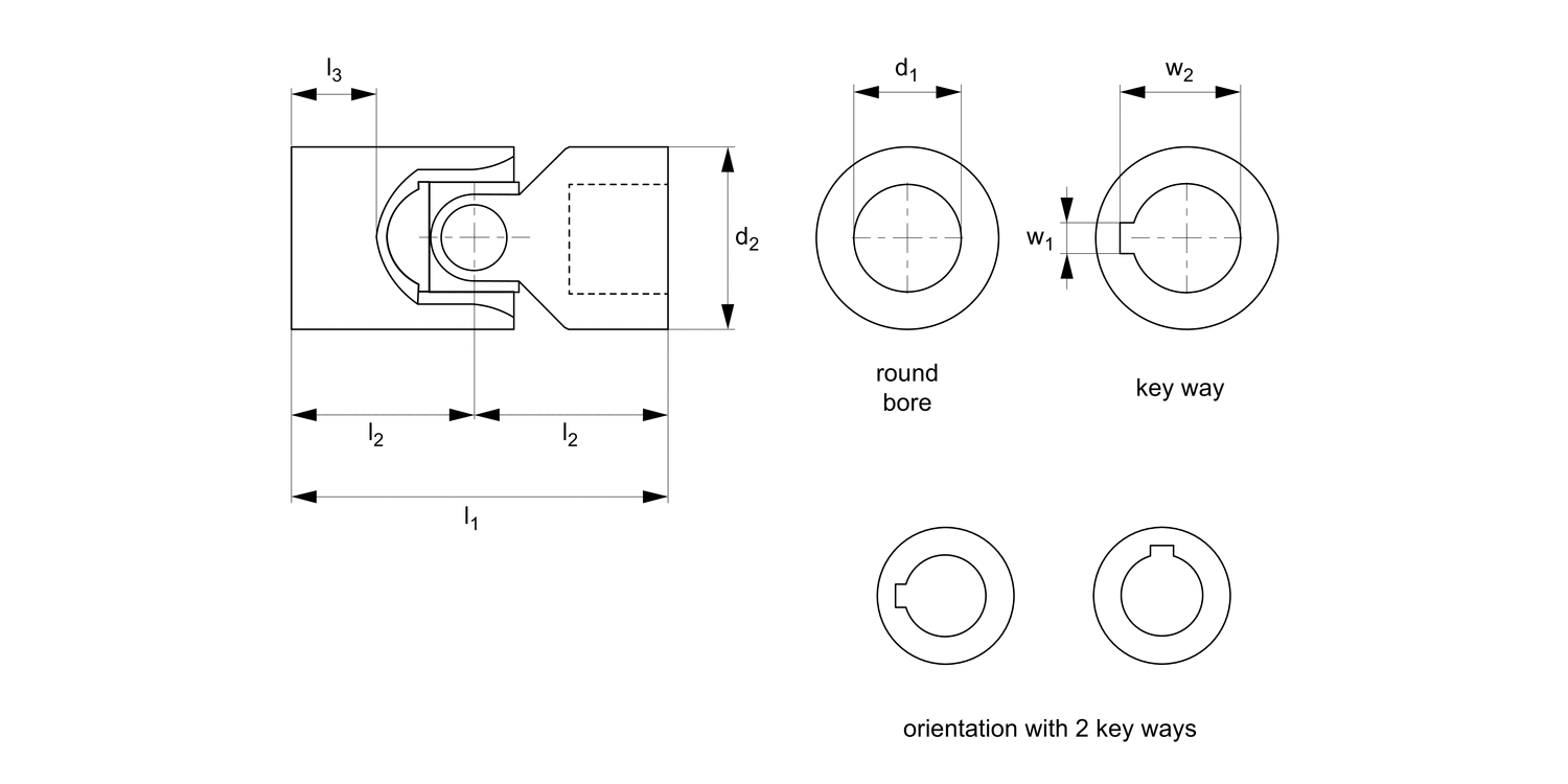 R3689 Single Universal Joint