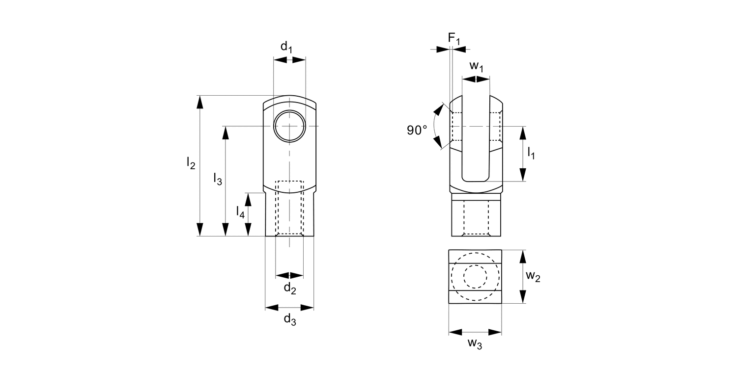 R3409 Plastic Clevis Joints