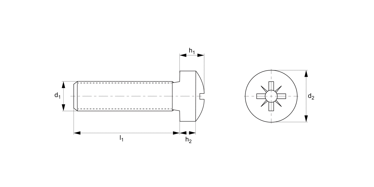 P0235.A4 Pozi Pan Head Screws