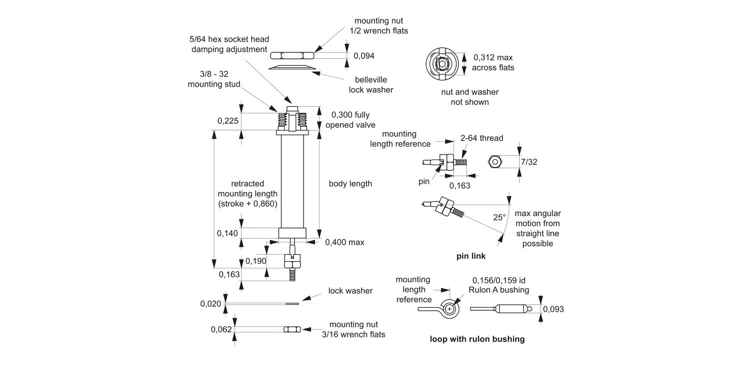 L4570 Push/Pull Dashpot
