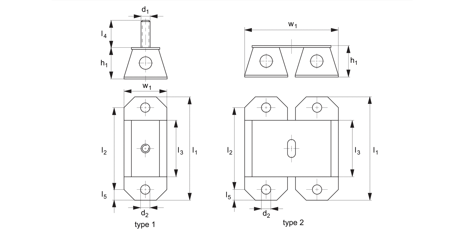 P2044 Anti-vibration Mounts