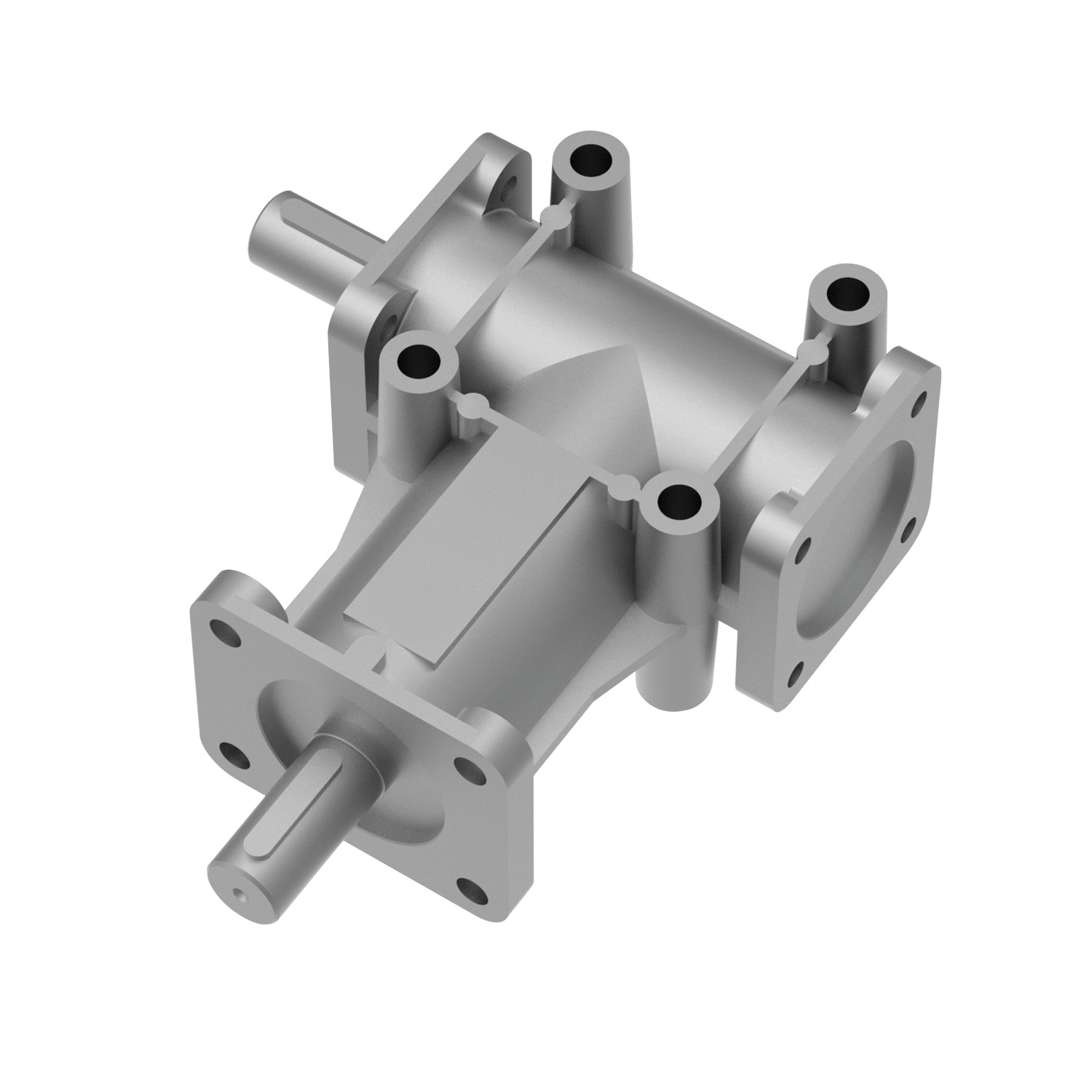 Right Angle Drives - 2 Shafts Shaft A is the input shaft. Optimum performance based on max. 1400 rpm input.