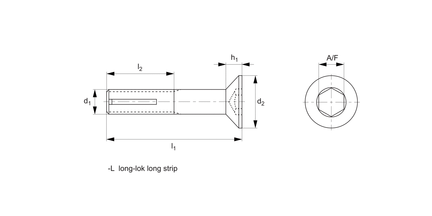 P0112 Self-Locking Countersunk Screws