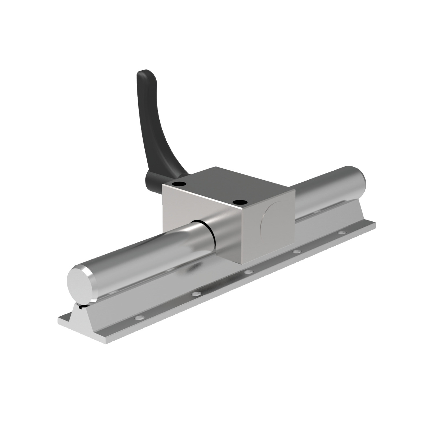 Shaft Clamps Aluminium shaft clamps to be used with shaft support rails L1780. Pneumatic shaft clamps also available .
