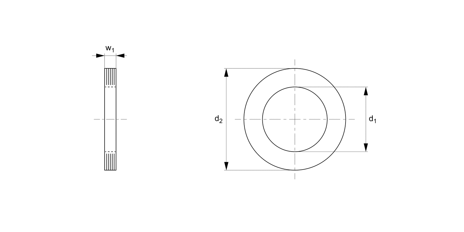 P1322 Outer Race Bearing Spacers