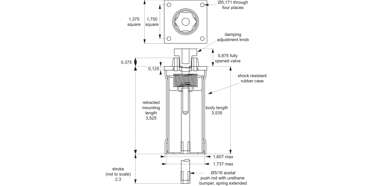L4624 Shock Absorber