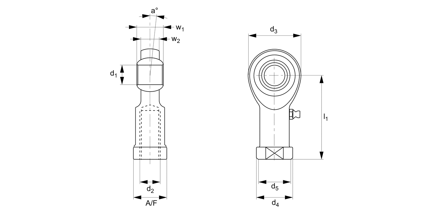 R3572.F Low Cost Rod End - Female
