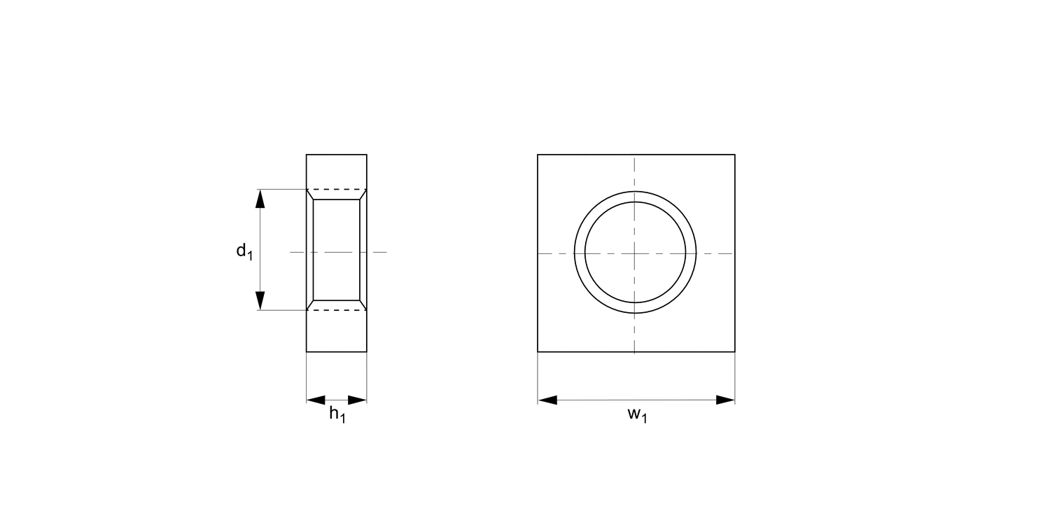 P0323.A2 Square Nuts