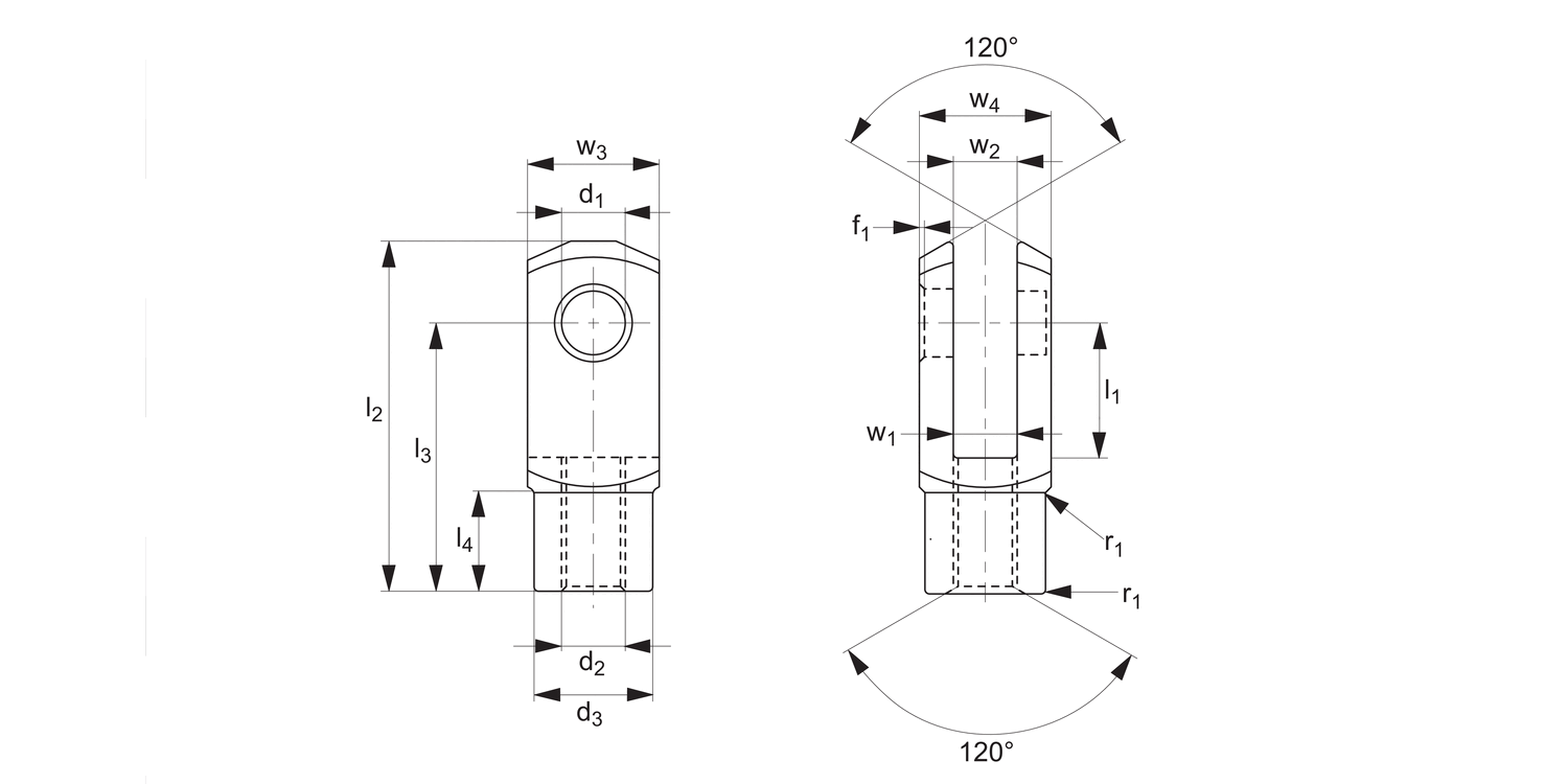 R3403 Stainless Clevis Joints