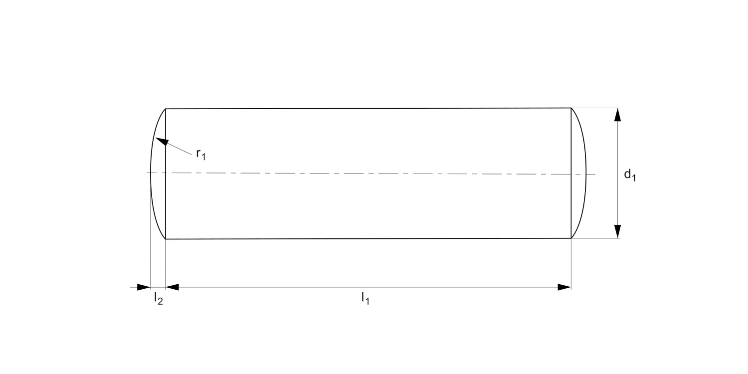 P1207 Stainless Dowel Pins